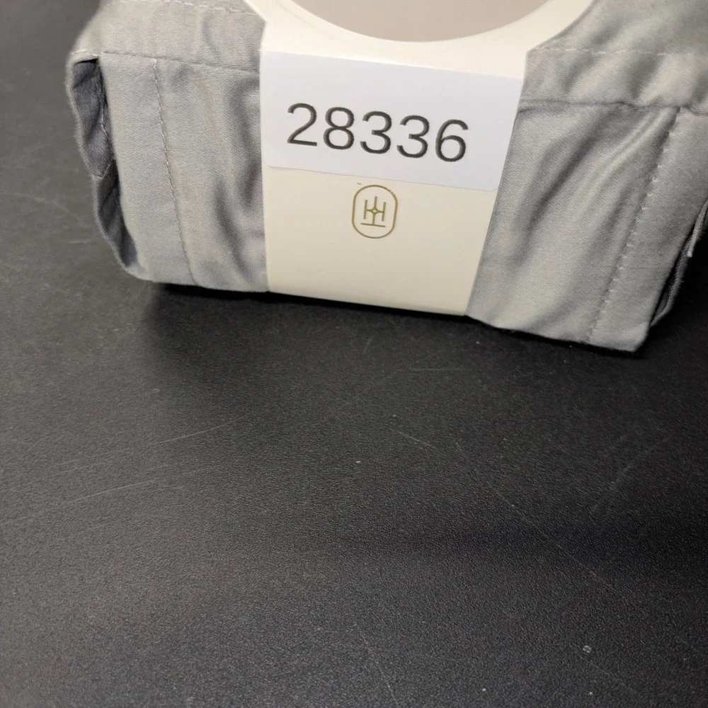 Full 400 Thread Count Performance Flat Sheet Gray - Threshold: Cotton 28336